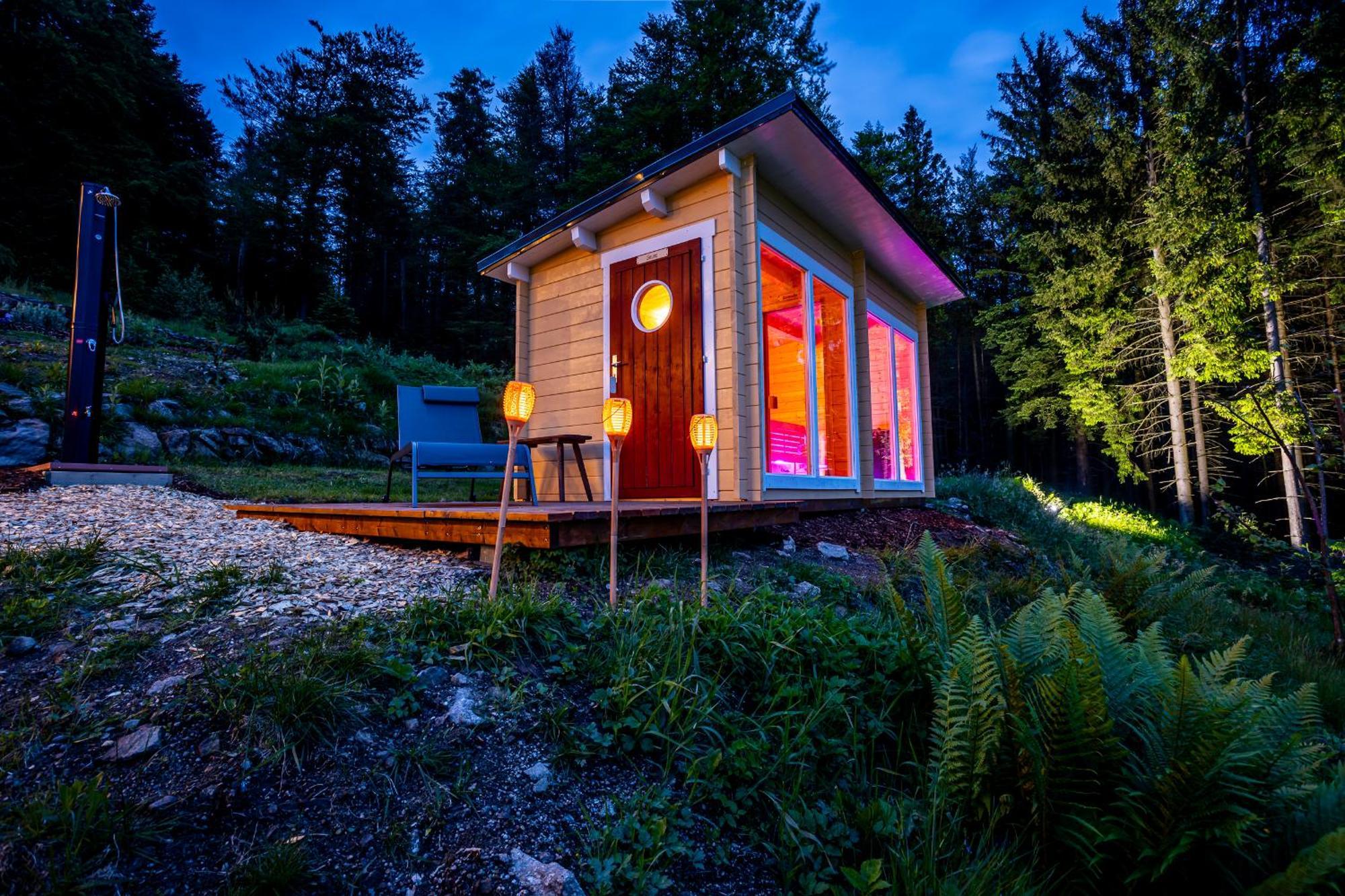 Sonnenhaeusle - Natur. Fernblick. Panorama-Sauna. Sasbachwalden Exterior photo