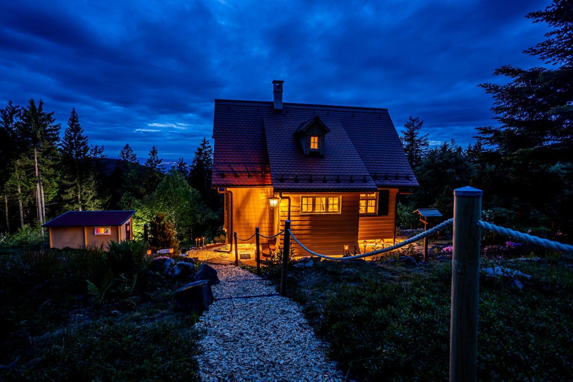 Sonnenhaeusle - Natur. Fernblick. Panorama-Sauna. Sasbachwalden Exterior photo