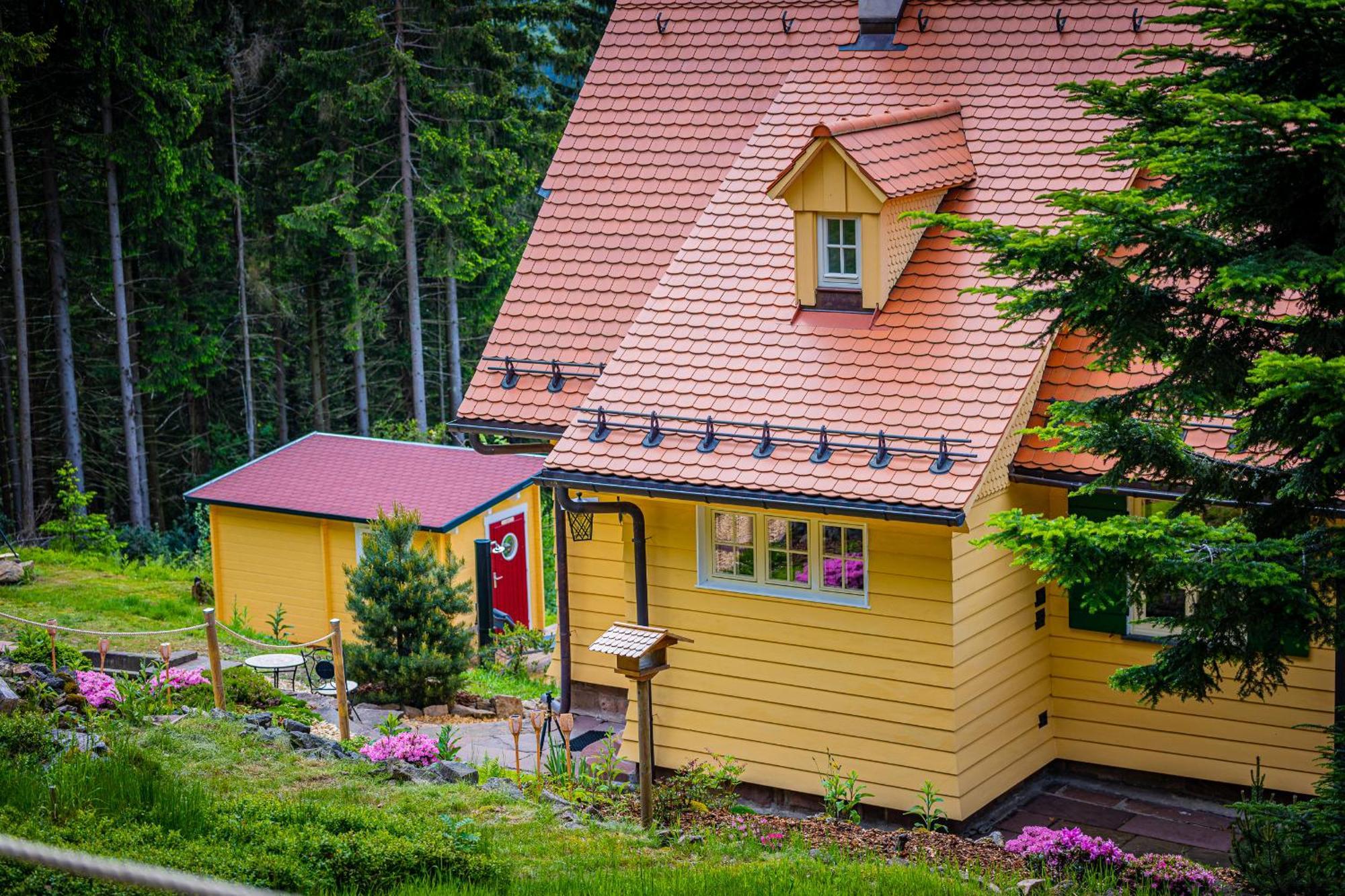 Sonnenhaeusle - Natur. Fernblick. Panorama-Sauna. Sasbachwalden Exterior photo