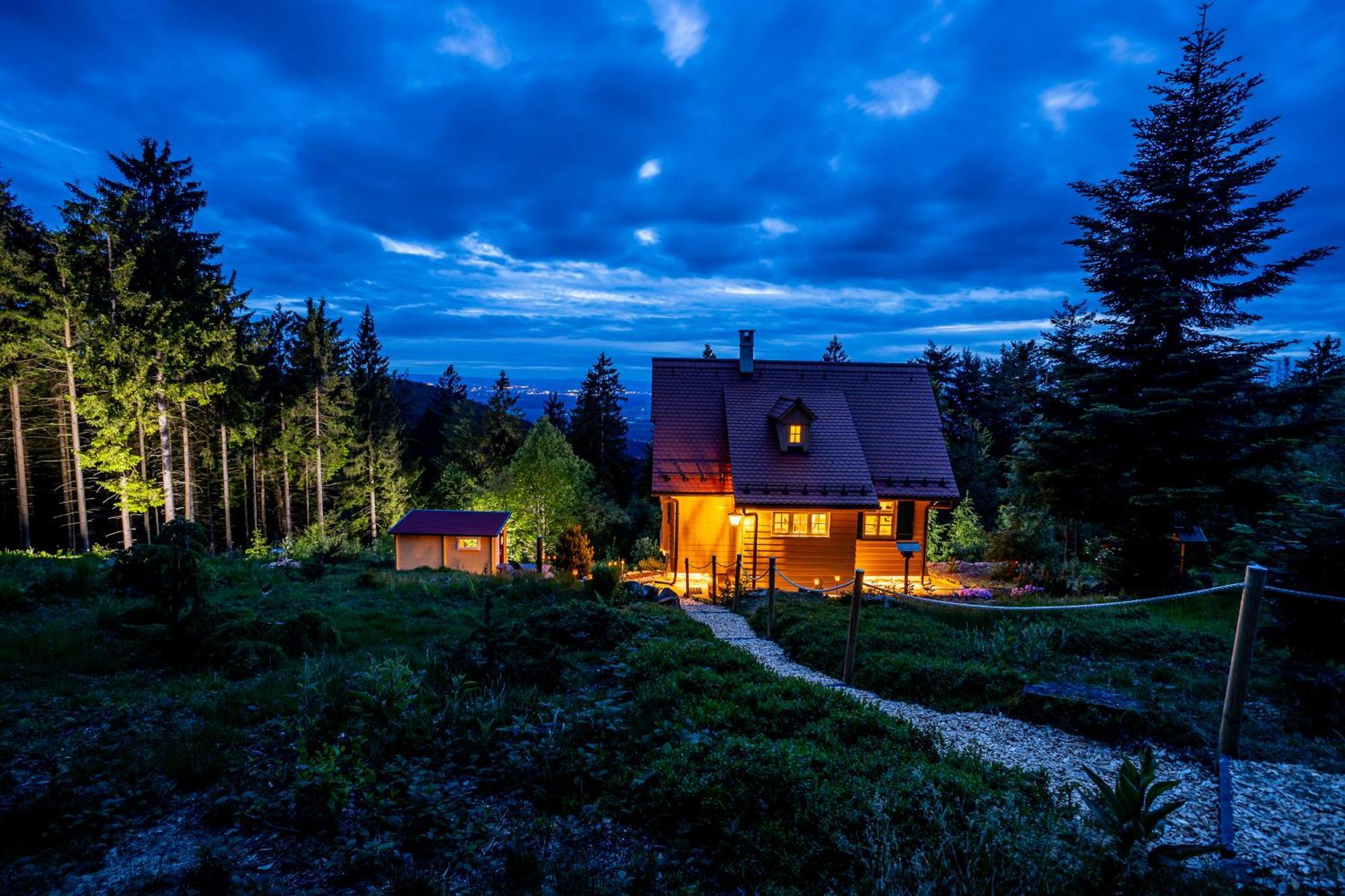 Sonnenhaeusle - Natur. Fernblick. Panorama-Sauna. Sasbachwalden Exterior photo